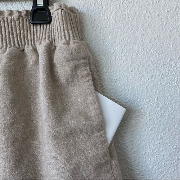 J. Crew Cream Silver Metallic Mini Skirt With Pockets - Picture 4 of 11